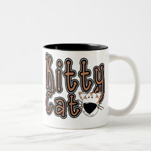 Tasse 2 Couleurs Chat mignon de Kitty