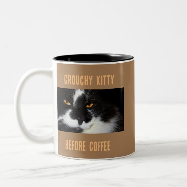 Tasse 2 Couleurs Chat Puma (Gauche)