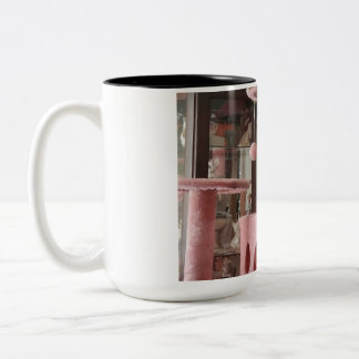 Tasse 2 Couleurs Chat qui se détend