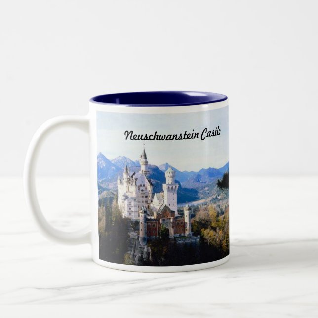 Tasse 2 Couleurs Château Allemagne de Neuschwanstein (Gauche)