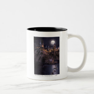 Tasse 2 Couleurs Château Harry Potter   Grand Lac à Poudlard