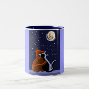 Tasse 2 Couleurs Chats d'amour