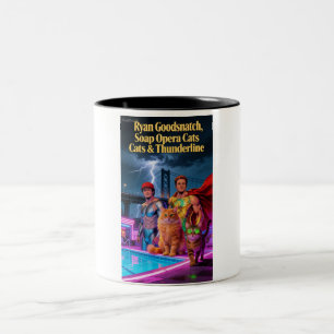 Tasse 2 Couleurs Chats de feuilleton, Thunderline & Ryan Goodsnatch