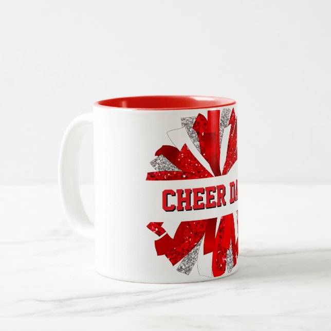 Tasse 2 Couleurs Cheer papa (Devant gauche)