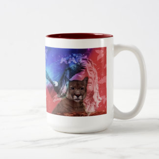 Tasse 2 Couleurs Chef Native American Indian