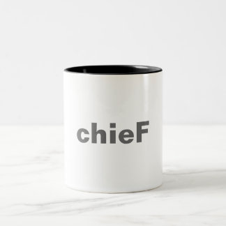 Tasse 2 Couleurs chef - style de cambuse
