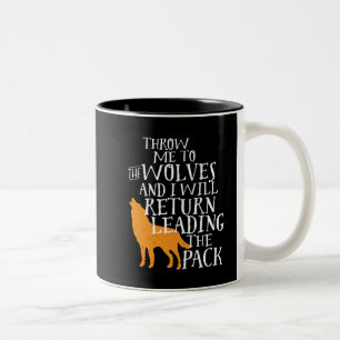 Tasse 2 Couleurs Chefs forts de citation inspirée de direction