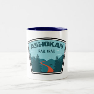 Tasse 2 Couleurs Chemin de fer Ashokan New York