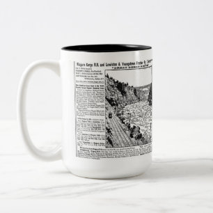 Tasse 2 Couleurs Chemin de fer Niagara Gorge