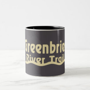 Tasse 2 Couleurs Chemin de la rivière Greenbrier