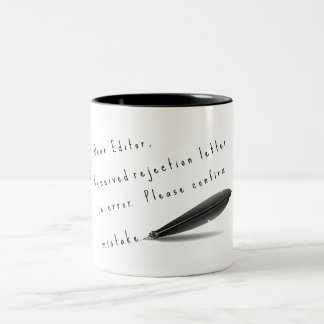 Tasse 2 Couleurs Cher Editor, inspiration pour des auteurs