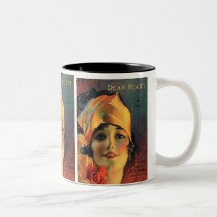 Tasse 2 Couleurs Cher Heart vintage