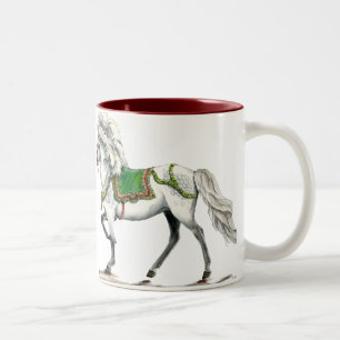 Tasse 2 Couleurs Cheval islandais de vacances joyeuses