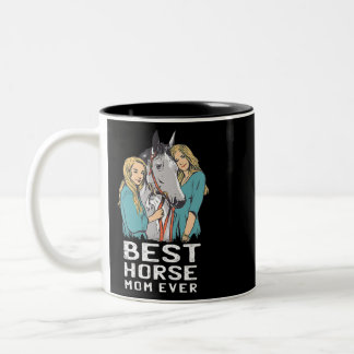 Tasse 2 Couleurs Cheval Meilleur Cheval Maman Jamais Mignonne Cheva