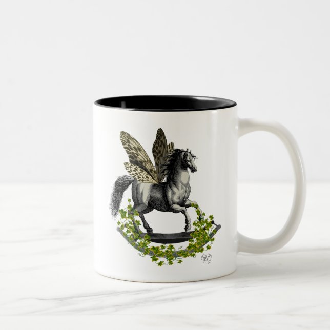 Tasse 2 Couleurs Cheval-Roche Vol 2 (Droit)