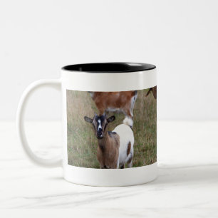 Tasse 2 Couleurs Chèvre dans un champ
