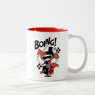 Tasse 2 Couleurs Chibi Harley-Quinn-In-A-Box Avec Marteau