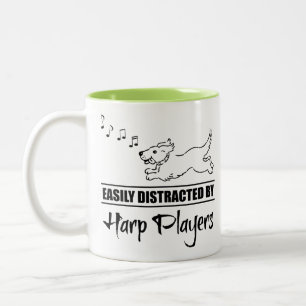 Tasse 2 Couleurs Chien courant facilement distrait par des joueurs