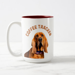 Tasse 2 Couleurs Chien de chien de chien de repérage de café