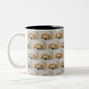 Tasse 2 Couleurs Chien de compagnie, personnalisable