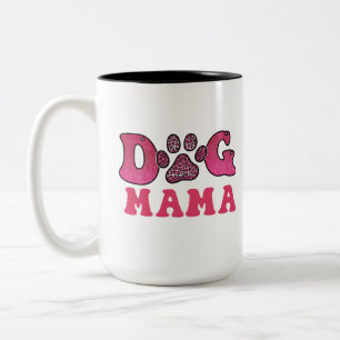 Tasse 2 Couleurs Chien Mama-Pet-Funny