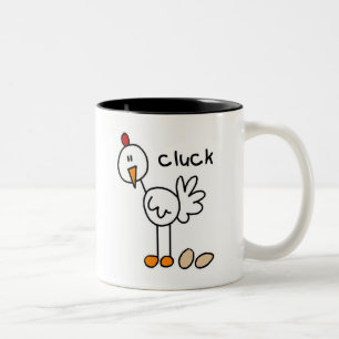 Tasse 2 Couleurs Chiffre poulet de bâton