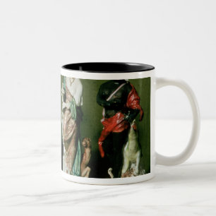 Tasse 2 Couleurs Chiffres de porcelaine de Plymouth des quatre