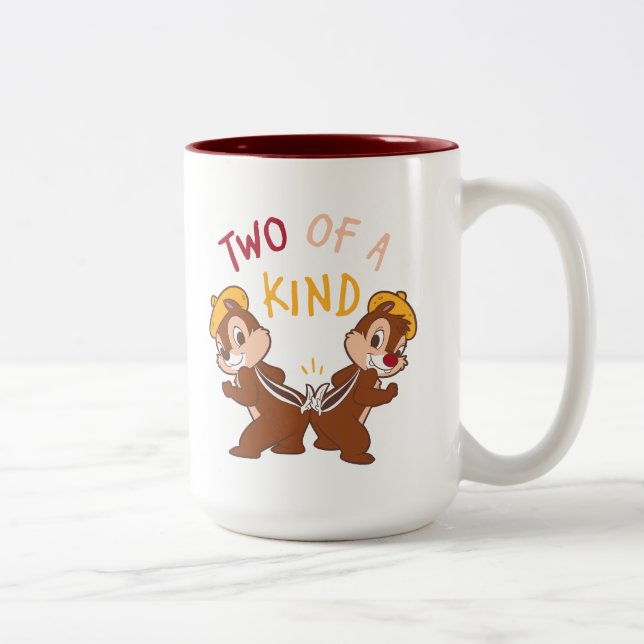 Tasse 2 Couleurs Chip 'n Dale Deux d'un genre (Droit)