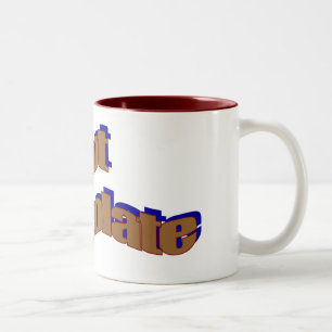 Tasse 2 Couleurs Chocolat chaud - Mmmm