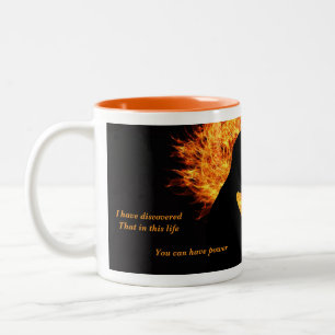 Tasse 2 Couleurs Choisissez puissance ou amour