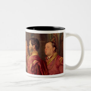Tasse 2 Couleurs Choristes dans l'église, 1870