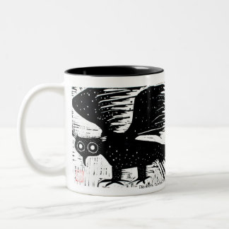 Tasse 2 Couleurs Chouette