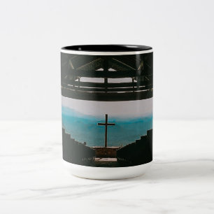 Tasse 2 Couleurs Christian Jolie Place Chapelle extérieure Carolina