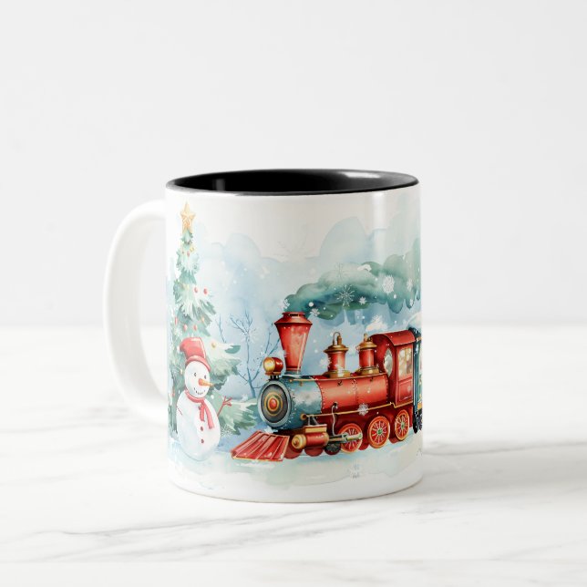 Tasse 2 Couleurs  Christmas (Devant gauche)