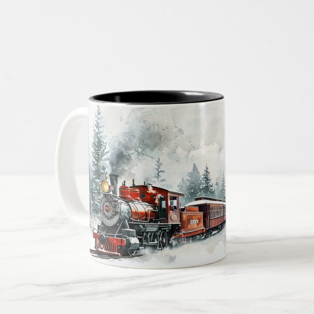 Tasse 2 Couleurs  Christmas (Devant gauche)