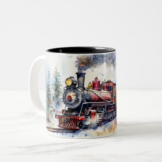Tasse 2 Couleurs  Christmas (Devant gauche)