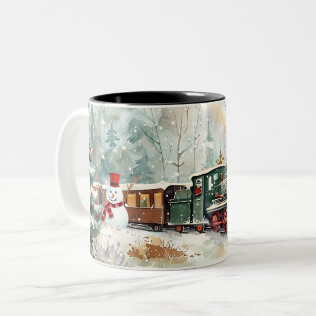 Tasse 2 Couleurs  Christmas (Devant gauche)