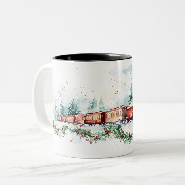 Tasse 2 Couleurs  Christmas (Devant gauche)
