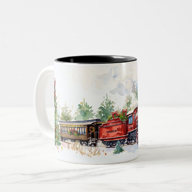 Tasse 2 Couleurs  Christmas (Devant gauche)