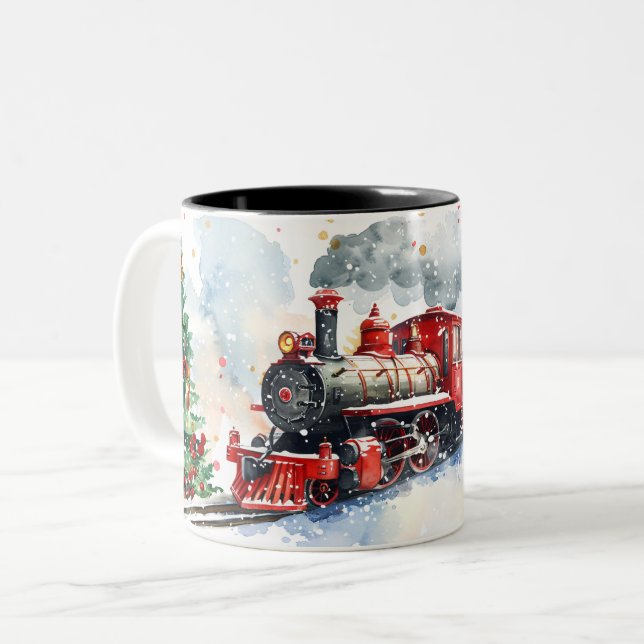 Tasse 2 Couleurs  Christmas (Devant gauche)