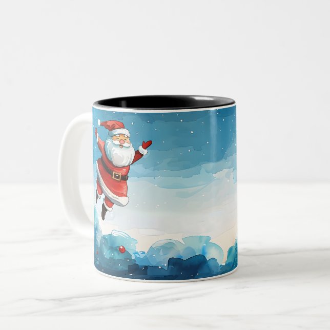 Tasse 2 Couleurs  Christmas (Devant gauche)