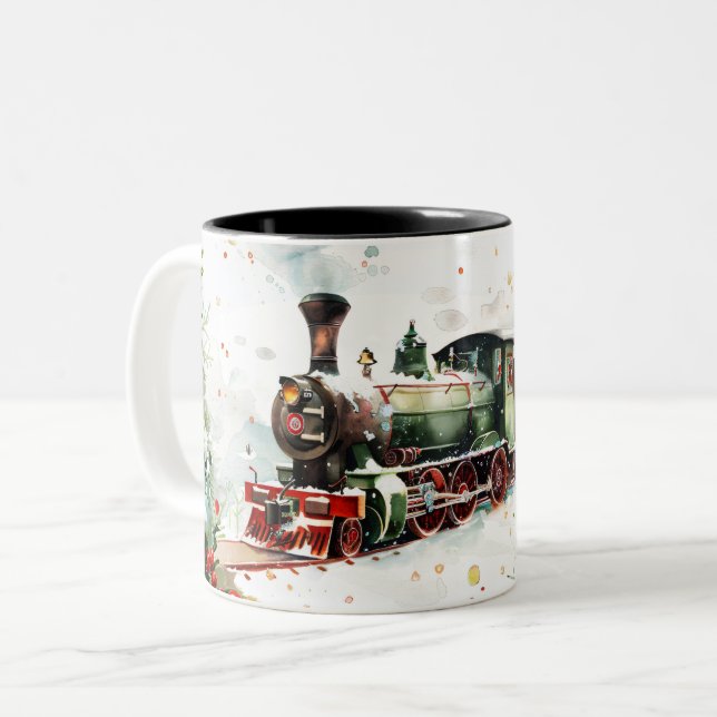 Tasse 2 Couleurs  Christmas (Devant gauche)