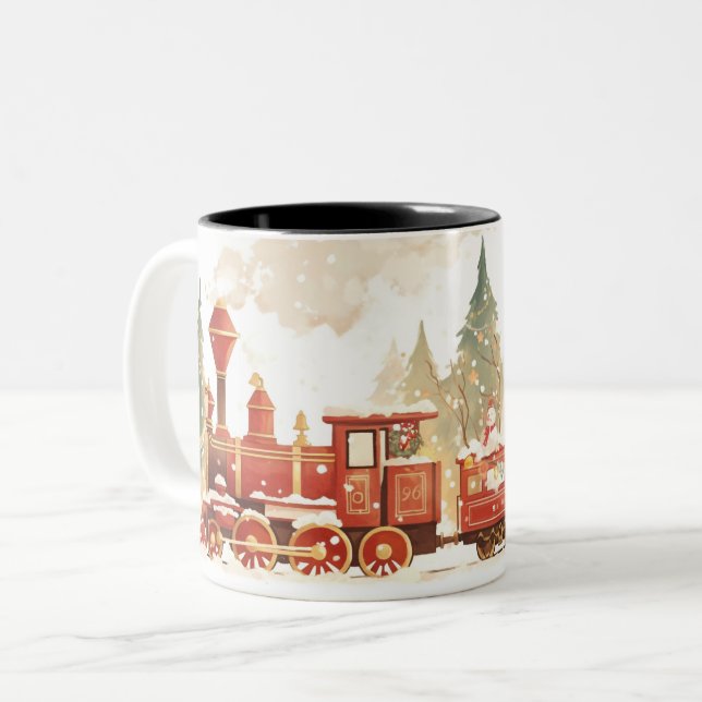Tasse 2 Couleurs  Christmas (Devant gauche)