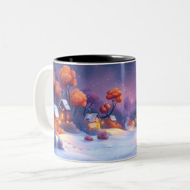 Tasse 2 Couleurs  Christmas (Devant gauche)