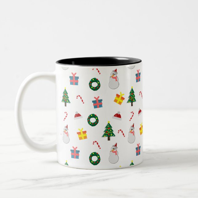 Tasse 2 Couleurs Christmas Gift  (Gauche)