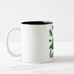 Tasse 2 Couleurs Christmas Tree Power Festive Tee