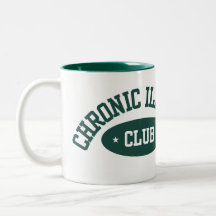 Chronic Illness Club Mug, Cute Gift for Spoonies