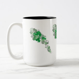 Tasse 2 Couleurs Chute des Shamrocks