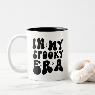 Tasse 2 Couleurs Chute Vintage À Mon Époque Éffrayante Rétro Hallow