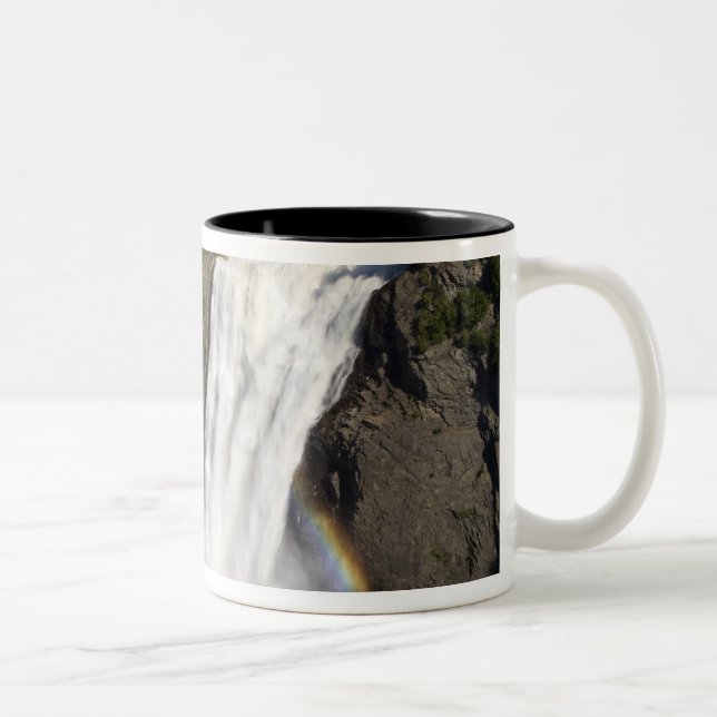 Tasse 2 Couleurs Chutes Montmorency près de Québec. (Droit)